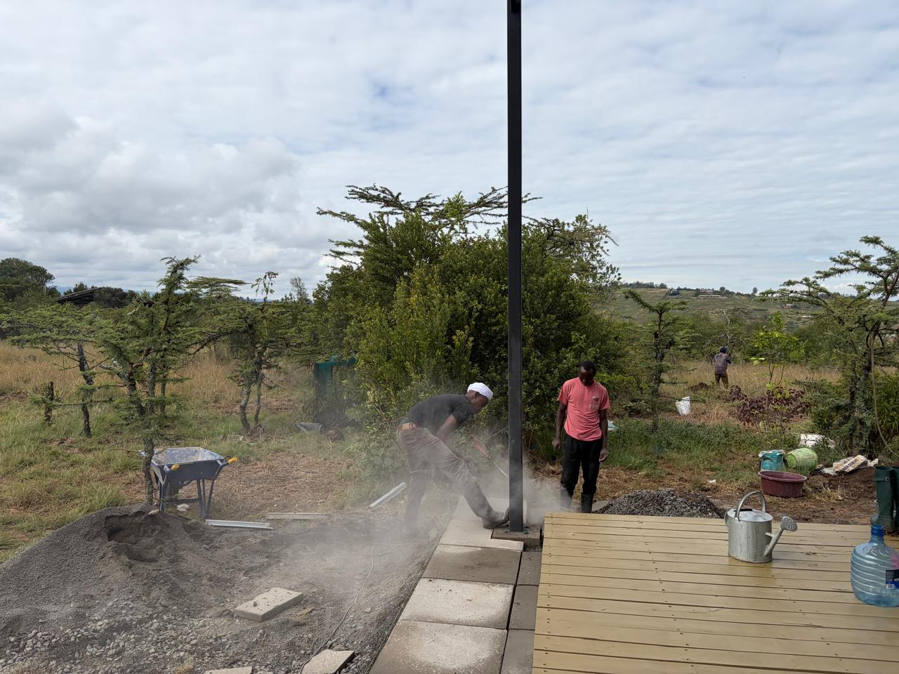 Decking installation